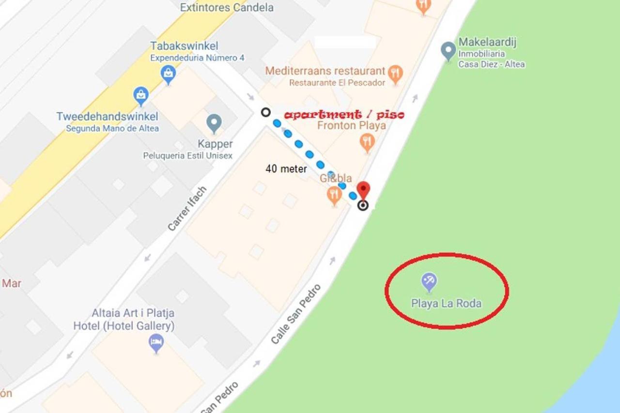 50 Meters To Beach! Ac - Wifi -Near City Center Altea Kültér fotó
